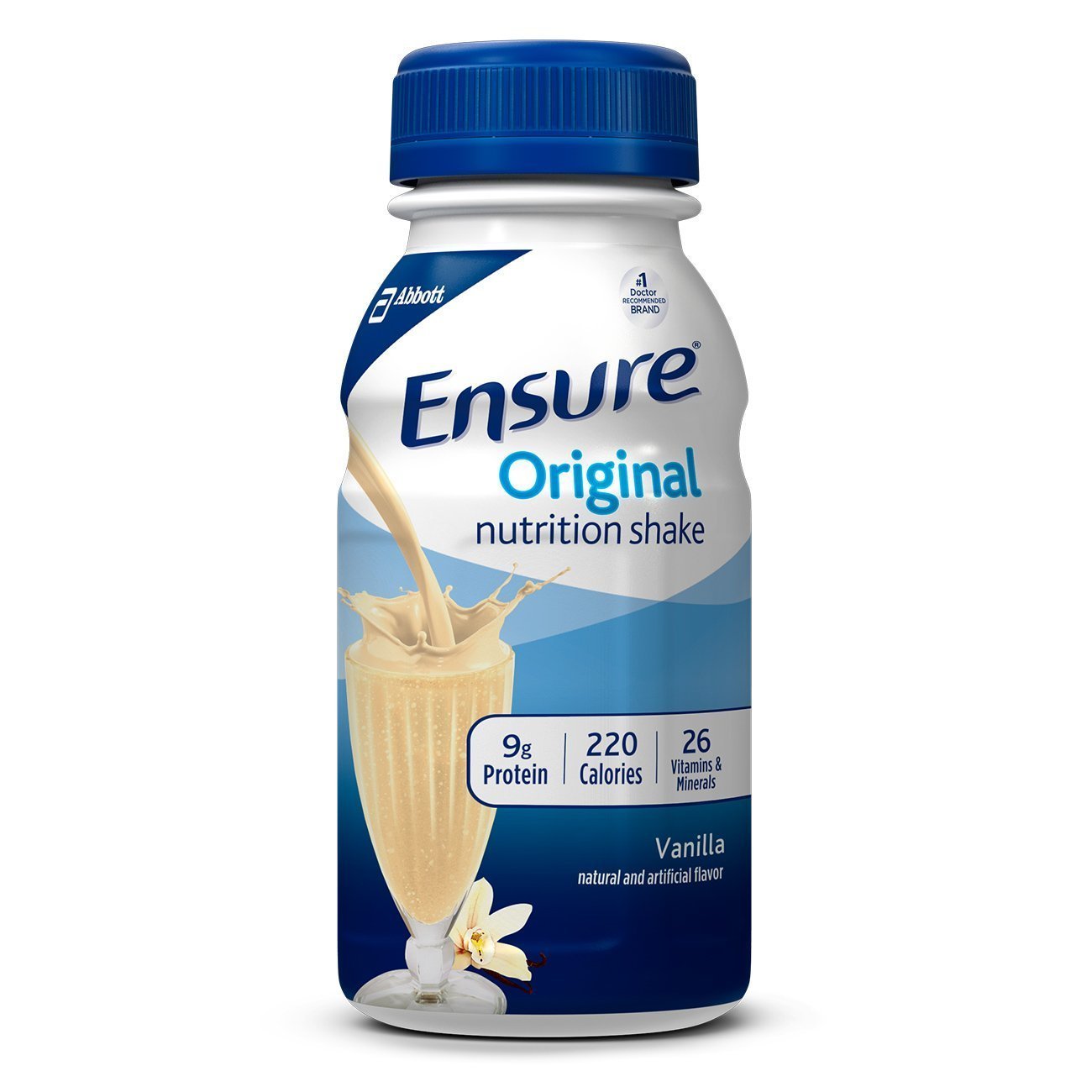 Ensure Original Nutrition Shake, Vanilla, 8 Ounces, 12 Count : Health & Household