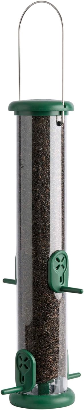 Ring-Pull Medium Bird Feeder For Niger Seeds - GreenTo-N2G