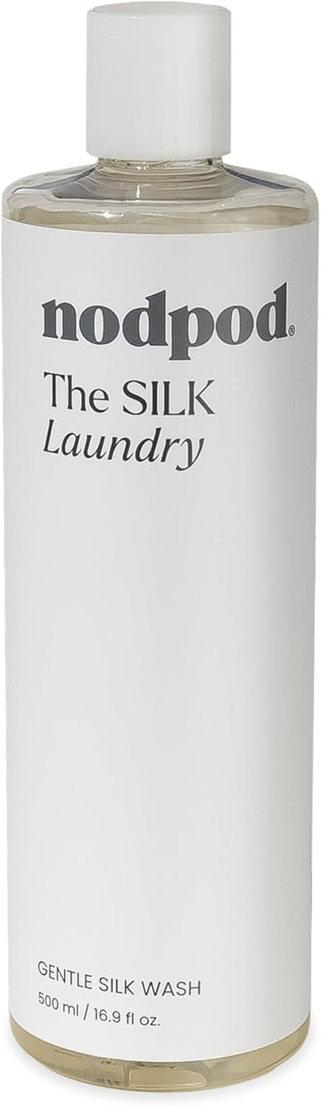Nodpod Silk Wash - Gentle Silk Detergent For Your Delicates - Hypoallergenic, Formulated Ph-Balanced Liquid Soap, Free From Harsh Chemicals, Fragrance-Free, 500Ml / 16.9 Fl Oz