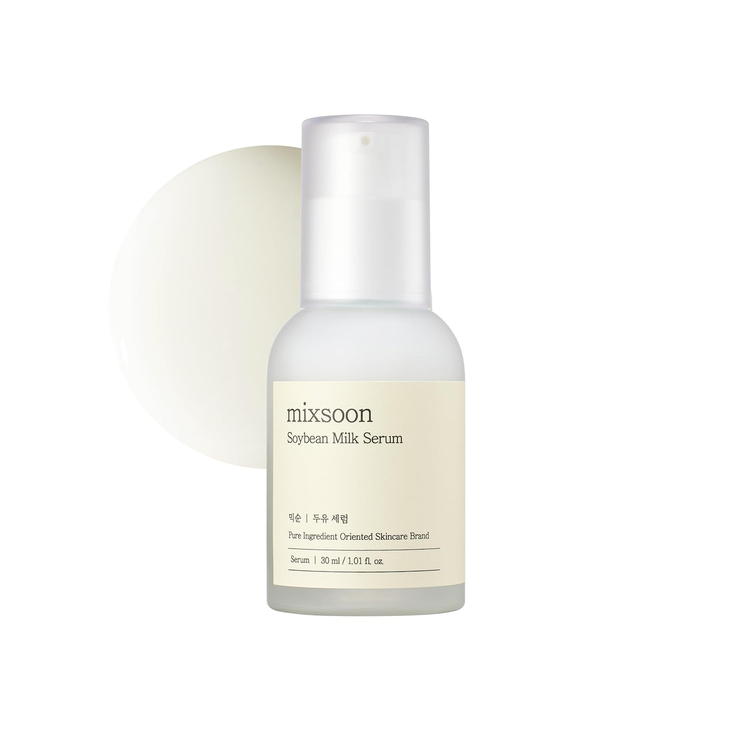 Mixsoon Soybean Milk Serum 1.01 Fl.Oz / 30Ml Milky Soothing Moisturizer For Nourishing Serum Korean Skincare For Glass Skin Bean Essence No.2 : Beauty & Personal Care