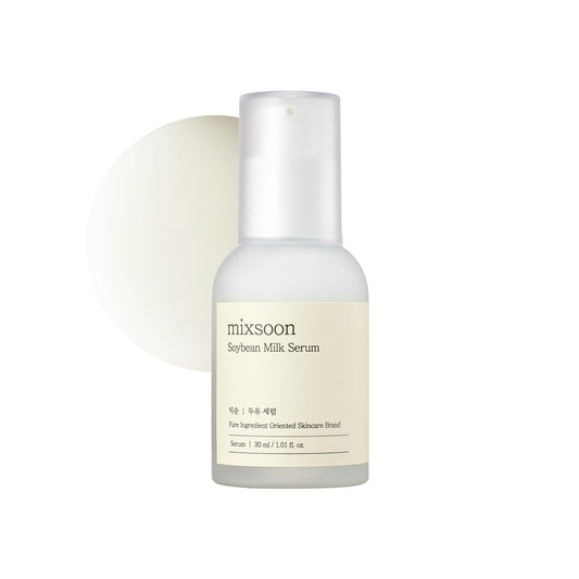 Mixsoon Soybean Milk Serum 1.01 Fl.Oz / 30Ml Milky Soothing Moisturizer For Nourishing Serum Korean Skincare For Glass Skin Bean Essence No.2 : Beauty & Personal Care