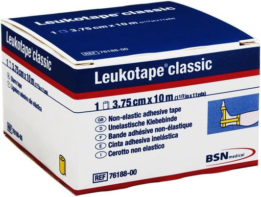 Leukotape Classic Tape Bandage Yellow 3.75 Cm X 10 M, 1 Roll