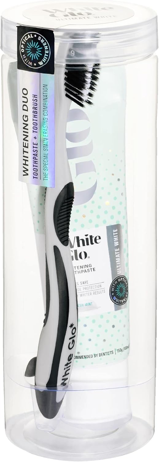 White Glo Whitening Duo – Ultimate White 150G