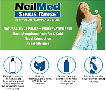 NeilMed Original Sinus Rinse Kit with 60 Premixed Sachets : Amazon.co.uk: Health & Personal Care