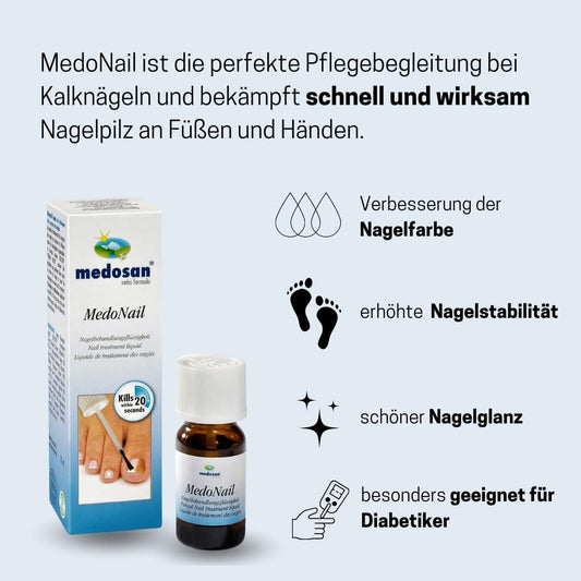 Medosan Medonail Fungal Nail Treatment Liquid Swiss Formula