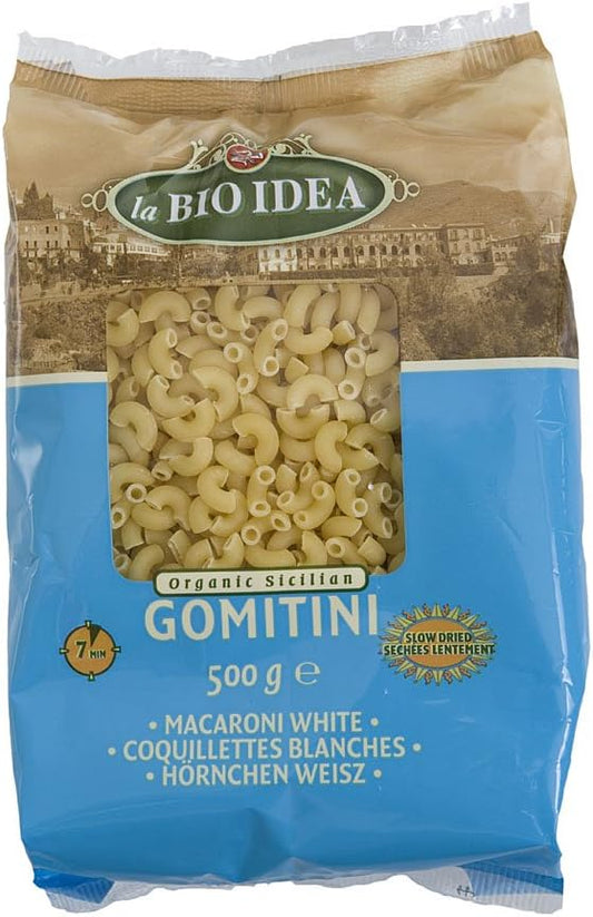 Organic Macaroni - Gomitini 500G La Bio Idea - Organic Pasta