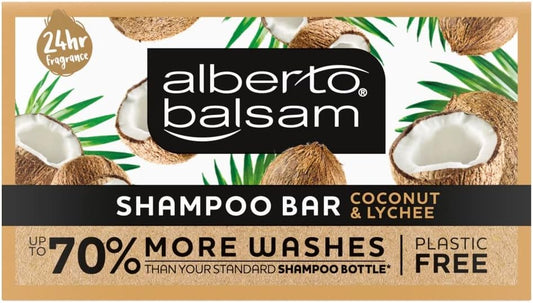 Alberto Balsam Coconut & Lychee Shampoo Bar