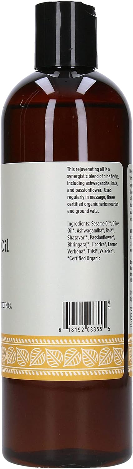 Banyan Botanicals Vata Massage Oil  Organic Massage Oil With Ashwagan