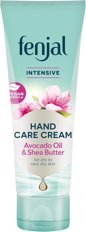 Fenjal Intensive Hand Crème, Nourished & Smooth Hands, Quick Absorption, Bergamot & Vanilla, 75 Ml