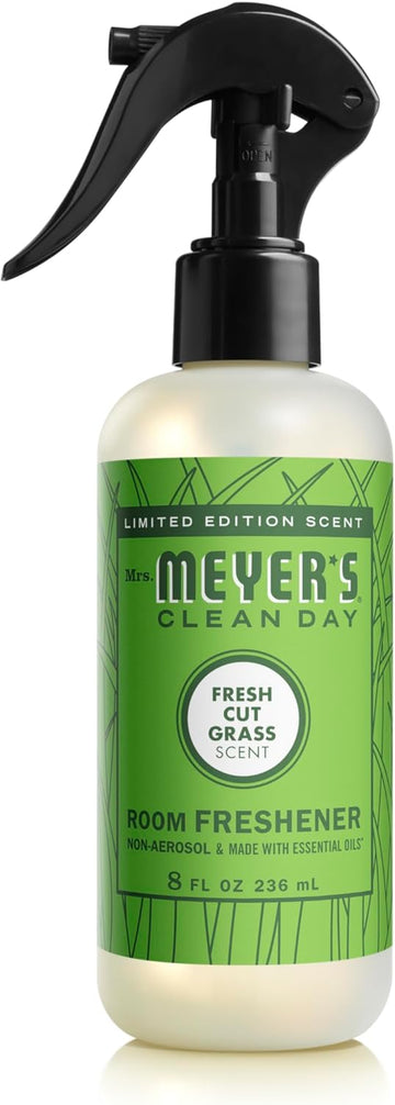 Mrs. Meyer'S Clean Day Room Freshener, Fresh Cut Grass Scent, 8 Ounce Non-Aerosol Spray Bottle