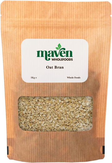 Maven Wholefoods Oat Bran 5Kg | Gmo Free | Vegan | Natural | Source Of Protien | High Fibre | No Additives | Suitable For Vegetarian | Easy To Cook | Packed Fresh In Resealable Bags (5Kg)