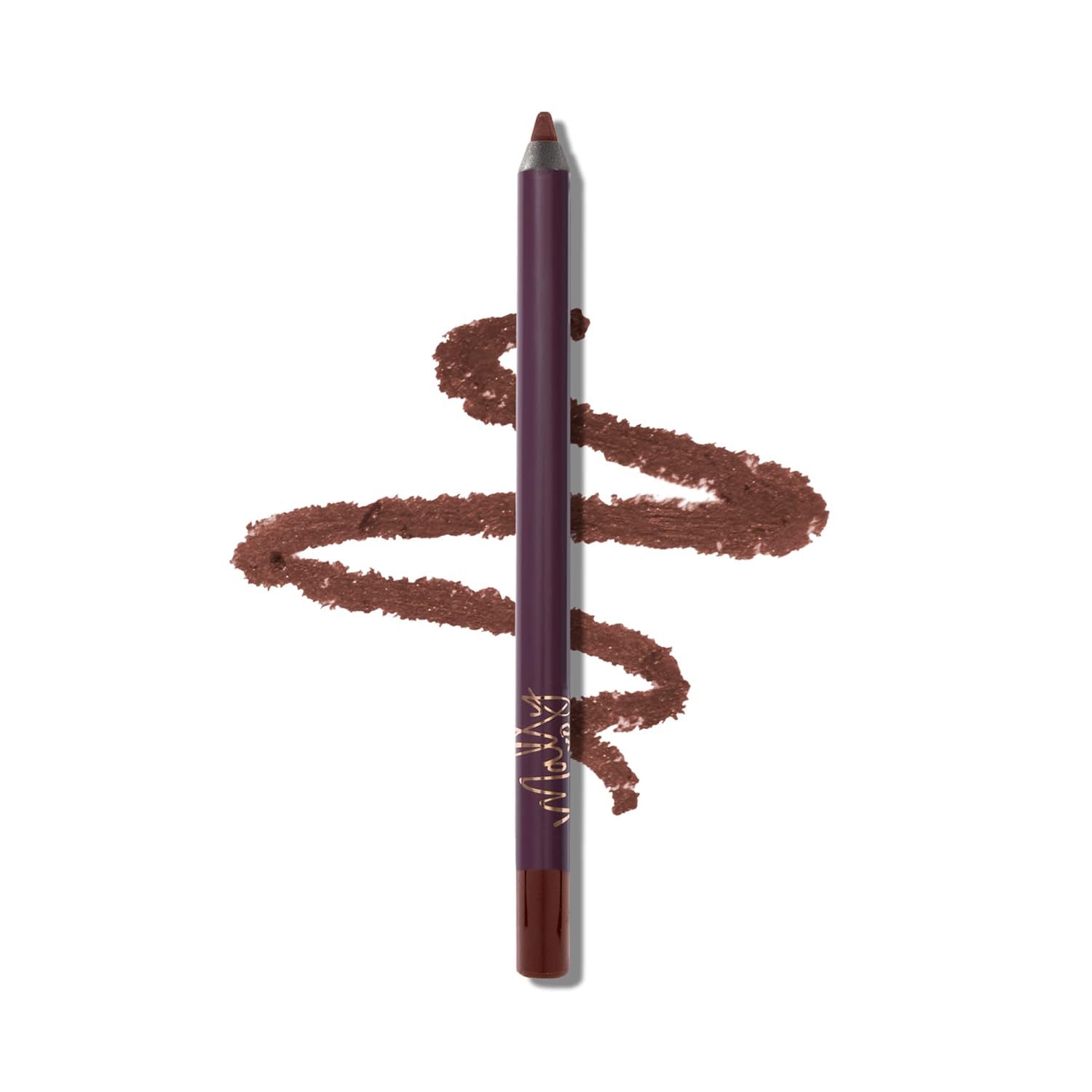 Mally Beauty Evercolor Starlight Waterproof Eyeliner - Midnight Black- Smudge-Proof, Longwear, Creamy Gel - Sharpenable Eyeliner