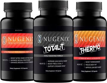 Nugenix Total-T For Men, Thermo & Nugenix Vitality Booster Bundle