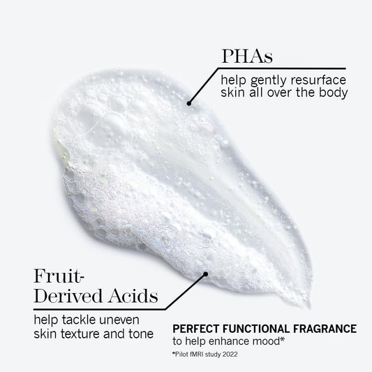 Thisworks Perfect Smoothing Face & Body Wash, Exfoliating Resurfacing Cleanser, 6.7 Ounce (200Ml)