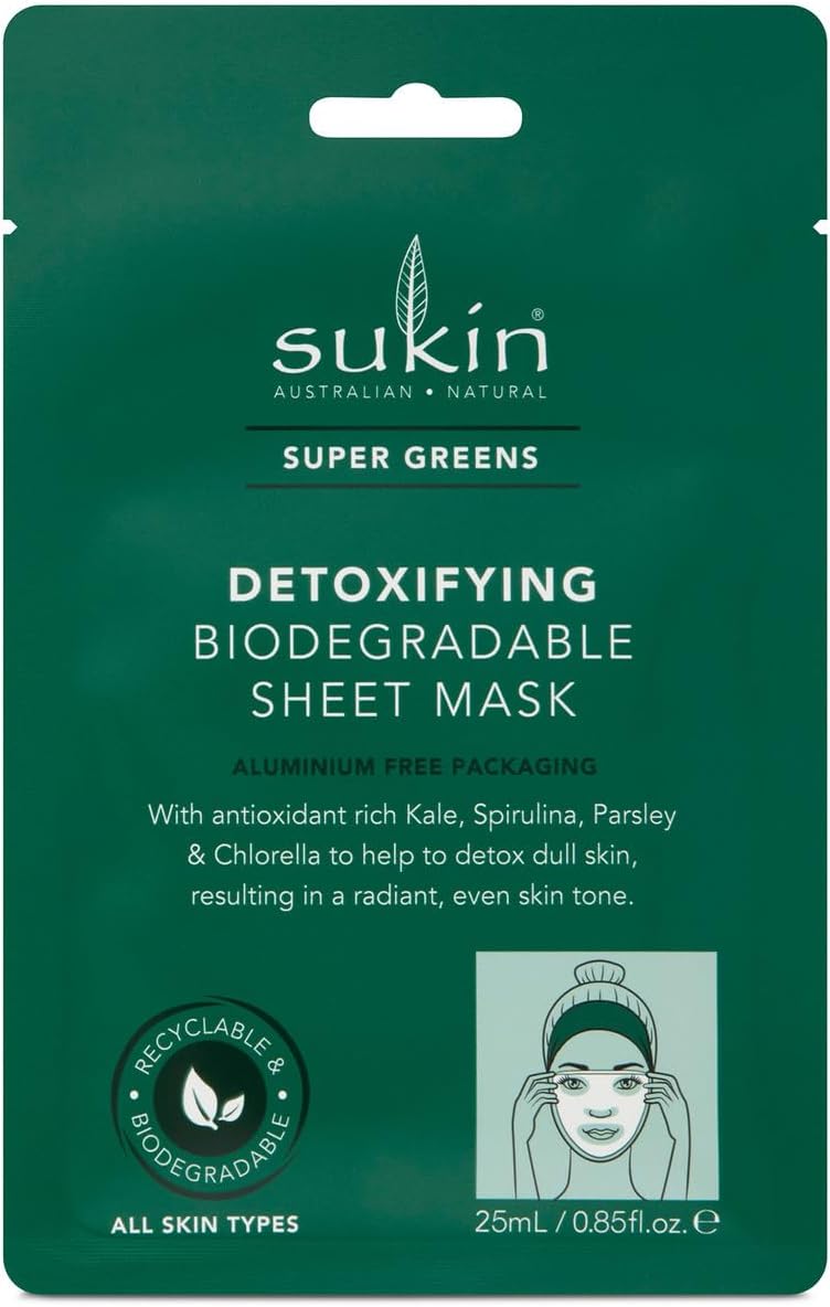 Sukin Super Greens Mask Sachet : Amazon.co.uk: Beauty