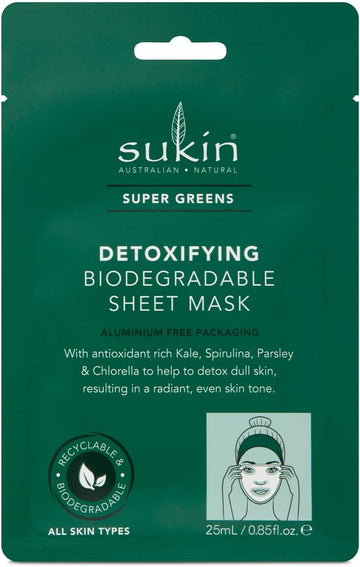 Sukin Super Greens Mask Sachet : Amazon.co.uk: Beauty