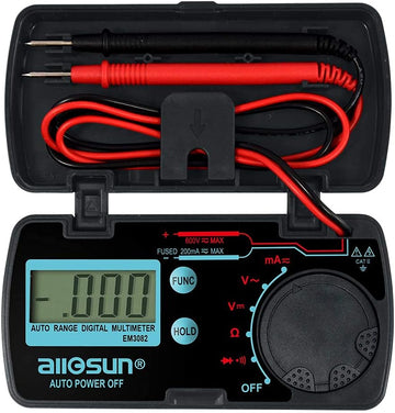 ALLOSUN Pocket Size Digital Multimeter Auto Range Multi Tester (EM3082 (Auto Range))