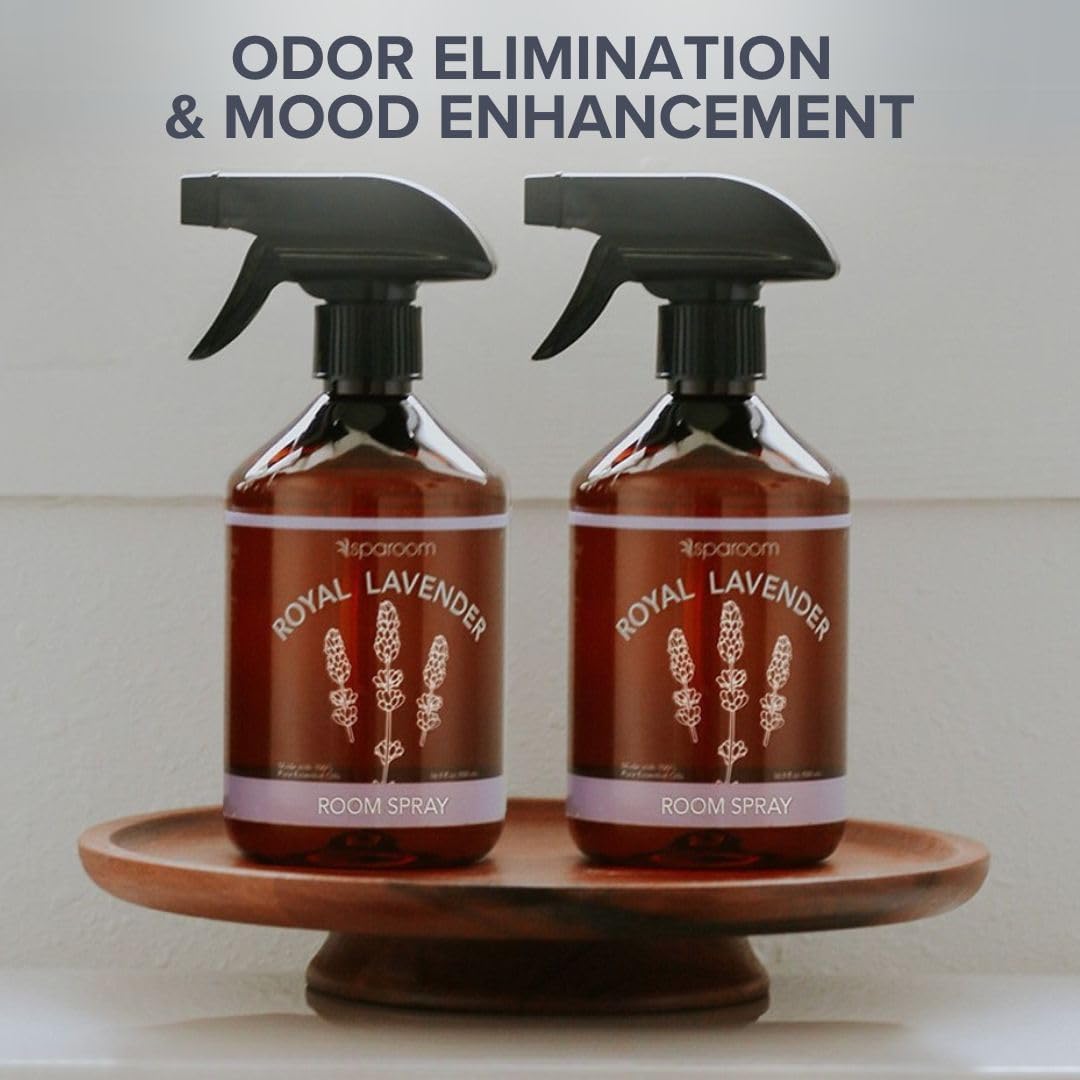 Buy Sparoom Royal Lavender Linen Spray 2-Pack – Calming Aromatic Blend For Bedding And Rooms, Essential Oil-Infused Mist For Sleep And Daily Freshness – 2 X 16.9 Oz On  Free Shipping On Qualified Orders