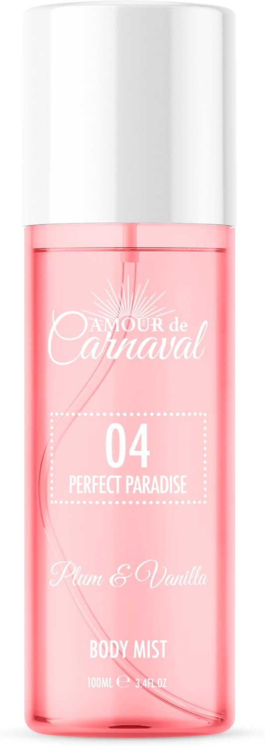 Amour De Carnaval - Tropical Bliss - Body Mist Fragrance Spray - 100Ml - Pink Musk & Coconut Scented