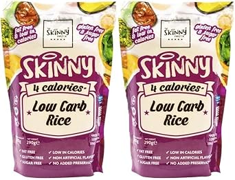The Skinny Food Co. 2 Packs Of Low Carb Konjac Skinny Rice, 4 Calorie - 290G