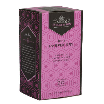 Harney & Sons Herbal Tea, Red Raspberry, 20 Tea Bags, 1.29 Oz
