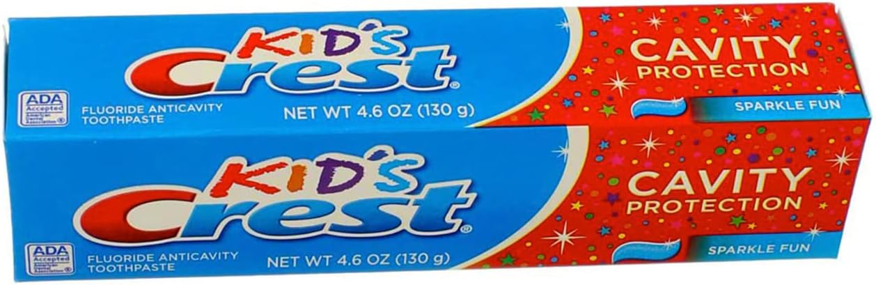 Crest Kids Tube Size 4.6Z Kids Sparkle Fun Cavity Protection Toothpaste Pack Of 1