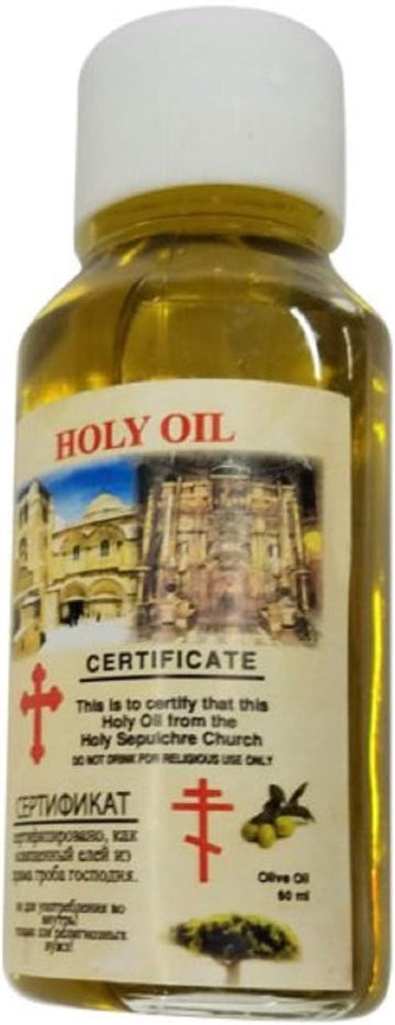 60Ml Holy Land Anointing Oil Certificated Blessed Small Bottle From Jerusalem