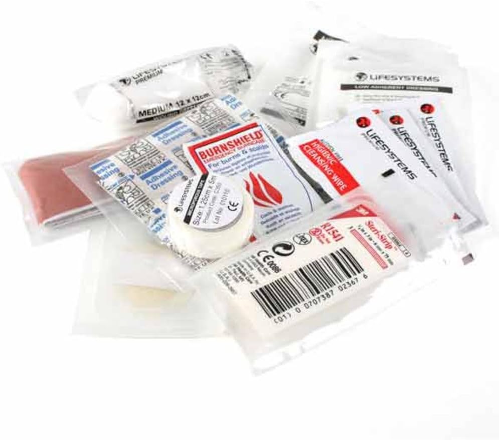 Lifesystems Dressing First Aid Refill Pack, CE Certified Contents, First Aid Refill Items, Red : Amazon.co.uk: Health & Personal Care