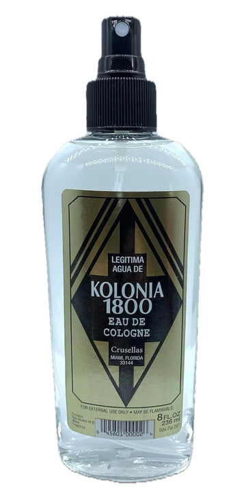 Legitima Agua De Kolonia 1800 Natural Splash Cologne 33 Fl. Oz