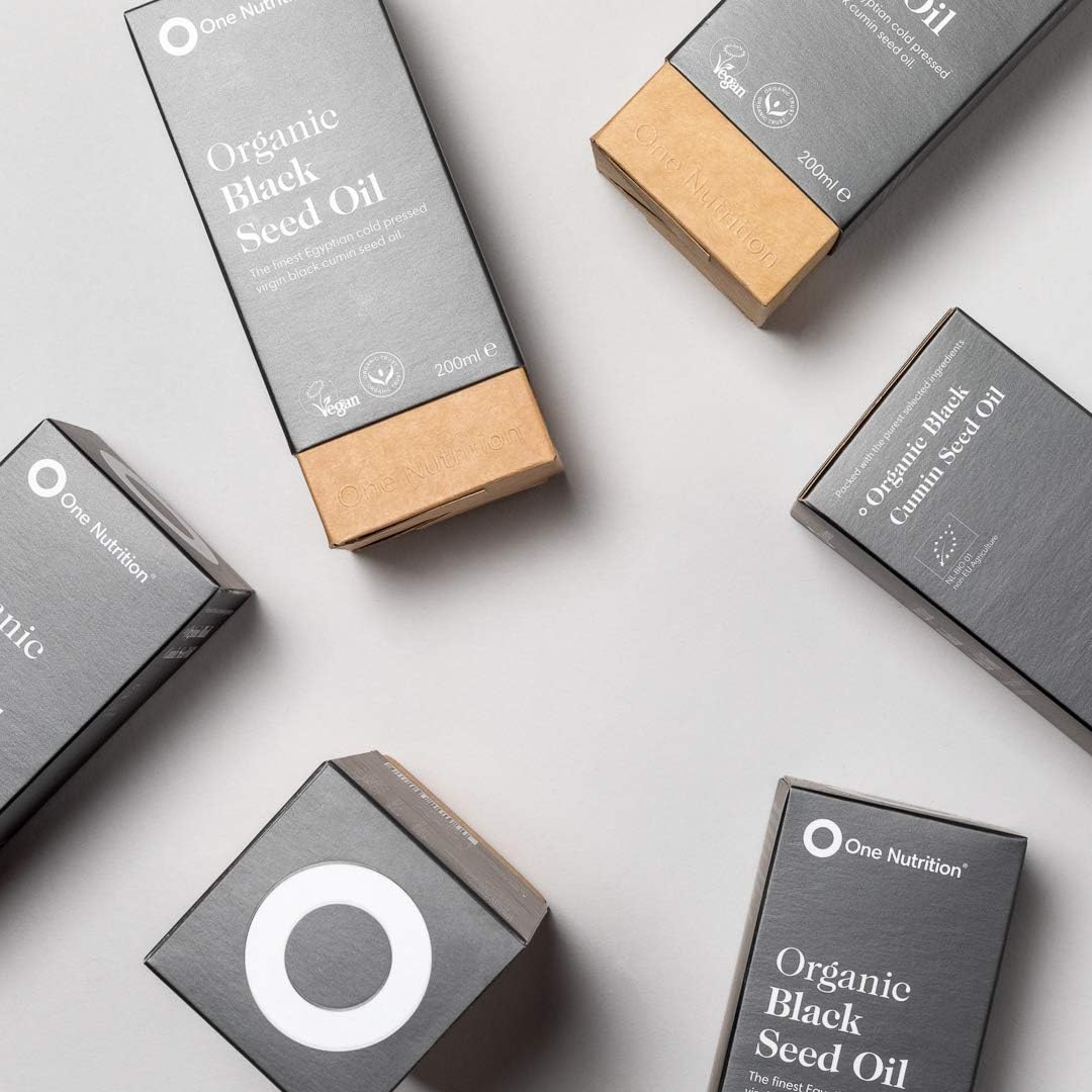 One Nutrition - Black Seed Oil - Virgin Cold Pressed Oil, 200ml : Amazon.co.uk: Grocery