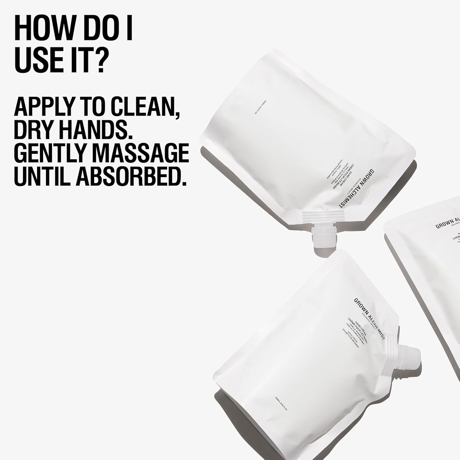 Grown Alchemist Luxury Hand Cream - Vanilla, Orange Peel - Natural, Vegan Moisturising Handcream Lotion for Dry and Cracked Hands, Soothing Hand Repair Cream Moisturiser - 500 ml Refill : Amazon.co.uk: Beauty