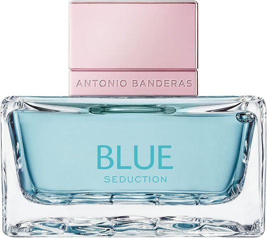 Banderas Perfumes - Blue Seduction Woman - Eau De Toilette For Women - Long Lasting - Fresh, Casual And Femenine Fragance - Floral Aquatic Notes - Ideal For Day Wear - 50 Ml