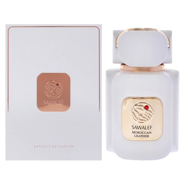 Swiss Arabian Sawalef Moroccan Leather - Indulge In Mesmerizing Body Spray For Women - Unique Blends Of Nutmeg, Saffron, Patchouli, And Cardamom - 2.7 Oz Edp Spray