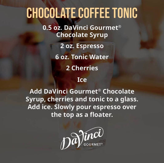 Davinci Gourmet Classic Chocolate Syrup, 25.4 Fluid Ounce (Pack Of 4)