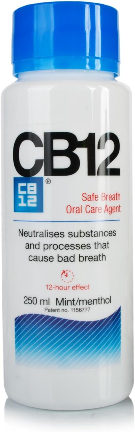 Cb12 Mint-Menthol Mouthwash 250Ml X 6