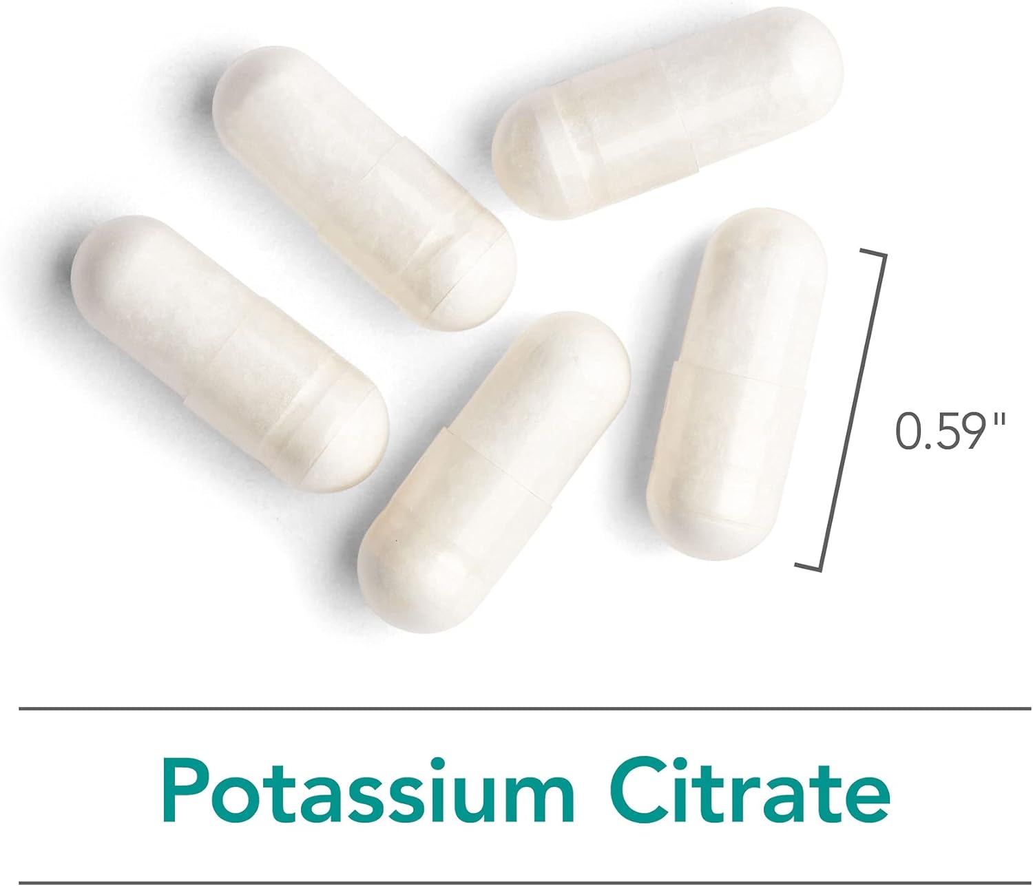 Nutricology Potassium Citrate, Vegicaps, 120-Count