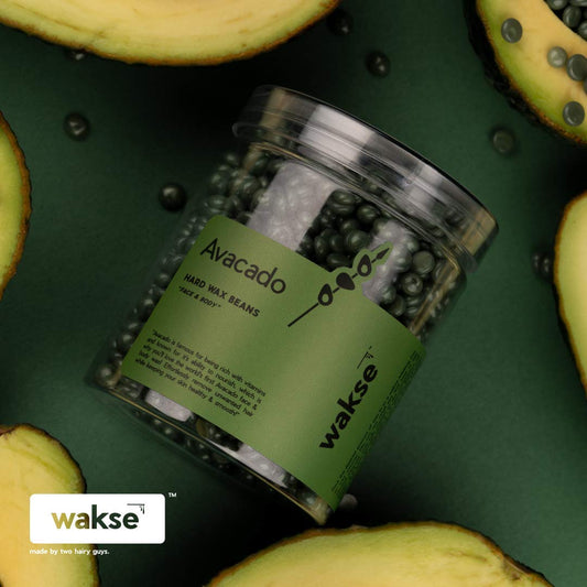 Wakse Mini Avocado Hard Wax Beans (Small, 4.8Oz)