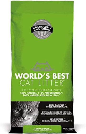World'S Best Cat Litter, Clumping, Biodegradable, Original 12.7KgWb12.7