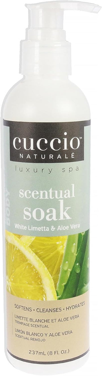 Scentual Soak White Limetta & Aloe Vera 237Ml (8Oz)