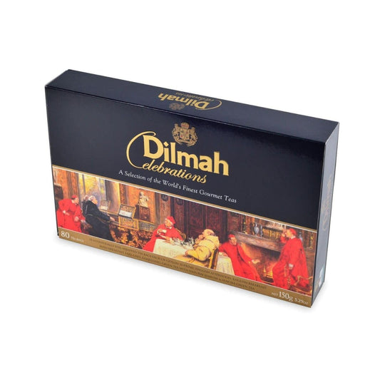 Dilmah Celebrations Classic Variety Gift Pack-80 Individually Wrapped Tea Bags Of Finest Ceylon Teas