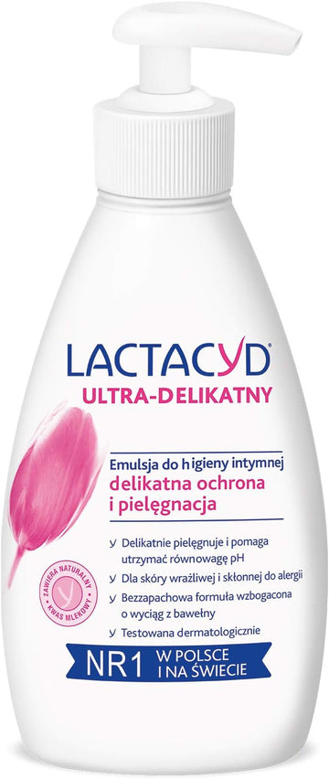 Lactacyd Sensitive Intimate Hygiene Emulsion 200Ml