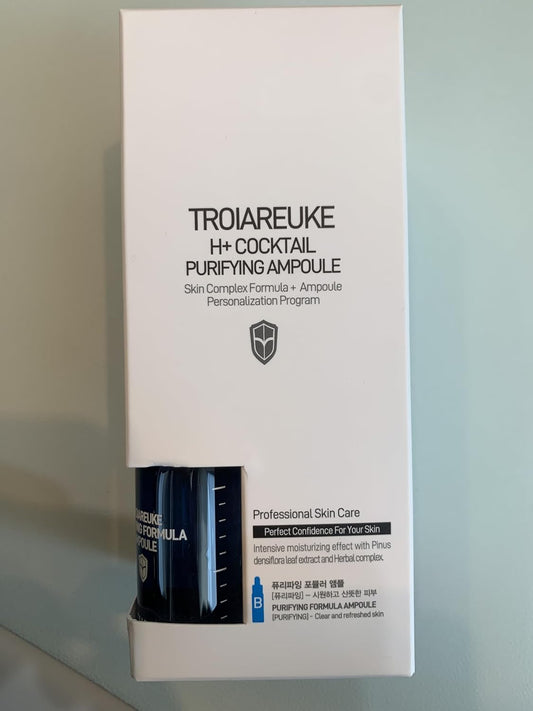Troiareuke H+ Cocktail Ampoule Toner (2.37 Fl. Oz., Blue (2025.07.12))