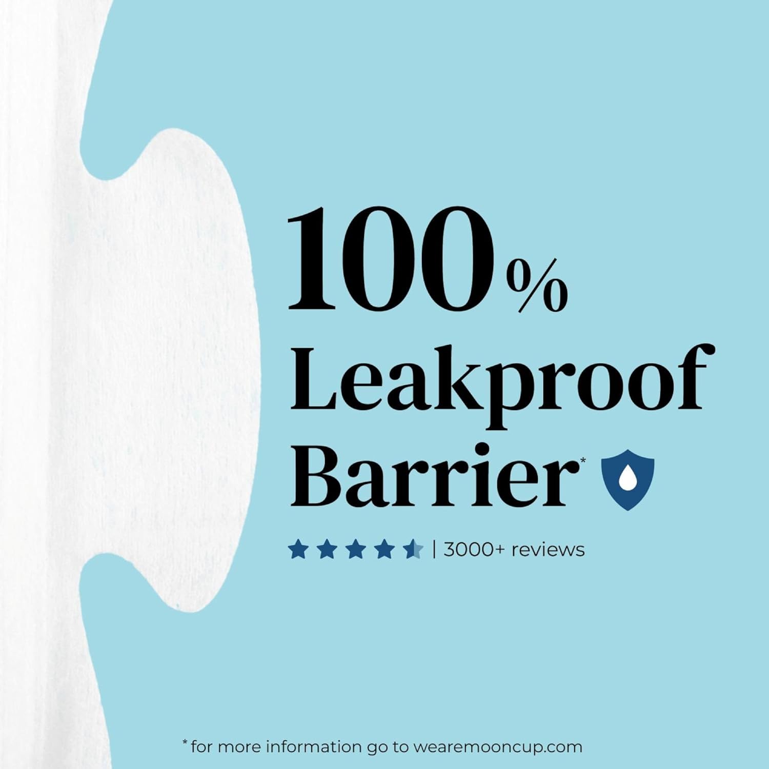 Mooncup® Panty Liners for a Very Light Flow, Ultra Soft Organic Cotton, 25 Panty Liners : Amazon.co.uk: Health & Personal Care