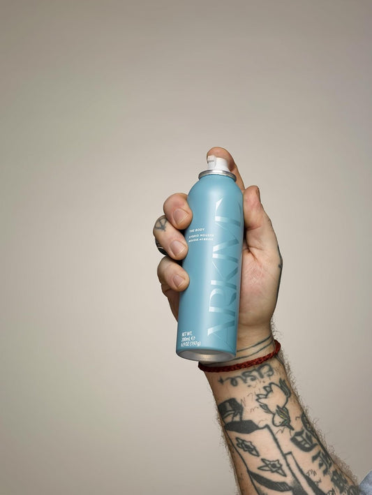 Arkive The Body Hybrid Mousse 200Ml - Hair Mousse For Curly Hair - Volume Mousse - Hair Mousses For Volume Fine Hair - Styling Thickening Mousse Hair Products