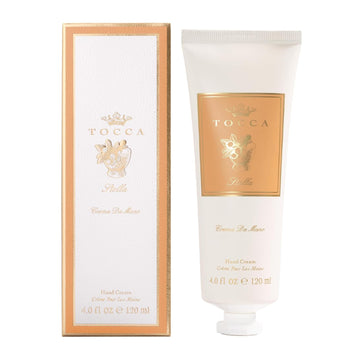Tocca Crema De Mano Luxe, Simone Hand Cream, 4 Oz - Fresh Floral - Breezy, Sparkling, Radiant - Moisturizing, Quick Absorbing