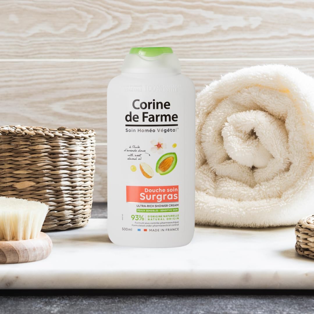 Douche Soin Amande Douce 500Ml Corine De Farme