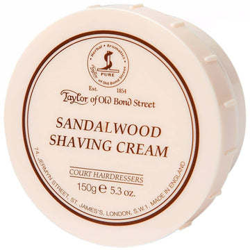 Taylor Of Old Bond Street Sandalwood Shaving Cream Bowl, 5.3-Ounce