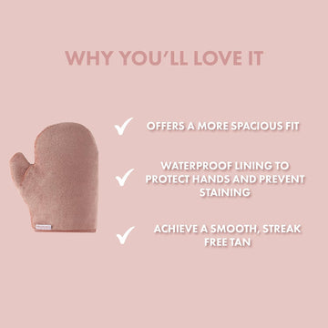 Bellamianta Luxury Velvet Man Sized Mitt