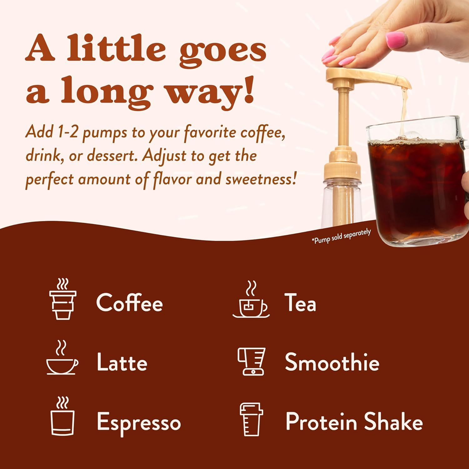 Jordan'S Skinny Syrups Sugar Free Coffee Syrup, Maple Bourbon Pecan Flavor Drink Mix, Zero Calorie Flavoring For Chai Latte, Protein Shake, Food And More, Keto Friendly, 25.4 Fl Oz, 1 Pack