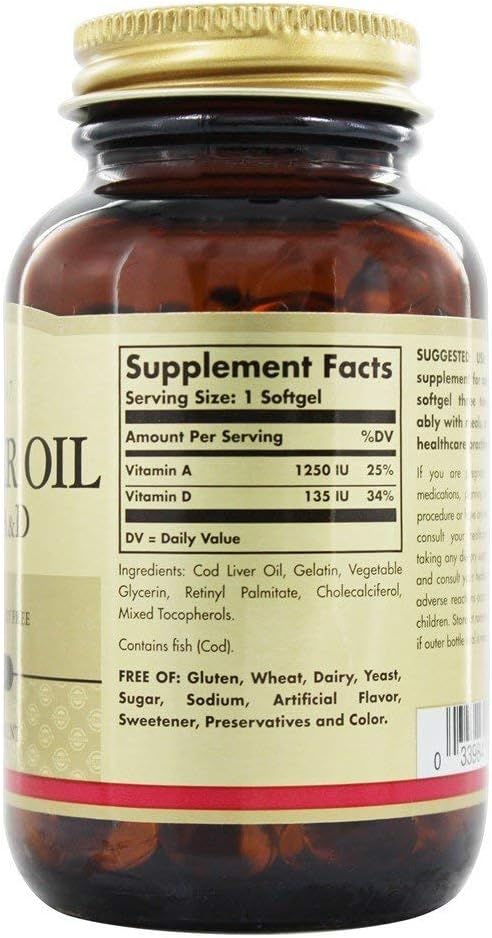 Norwegian Cod Liver Oil 100 SG 2-Pack